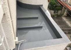 玄関屋根ウレタン防水
